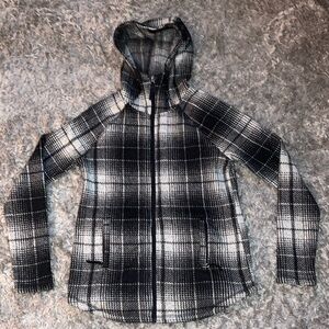 Swiss alps zip up hooded small super soft hoodie jacket